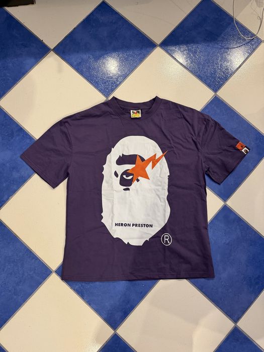tricou HERON PRESTON Bape tee A BATHING APE T SHIRT nu e hellstar gucci louis vuitton off white supreme