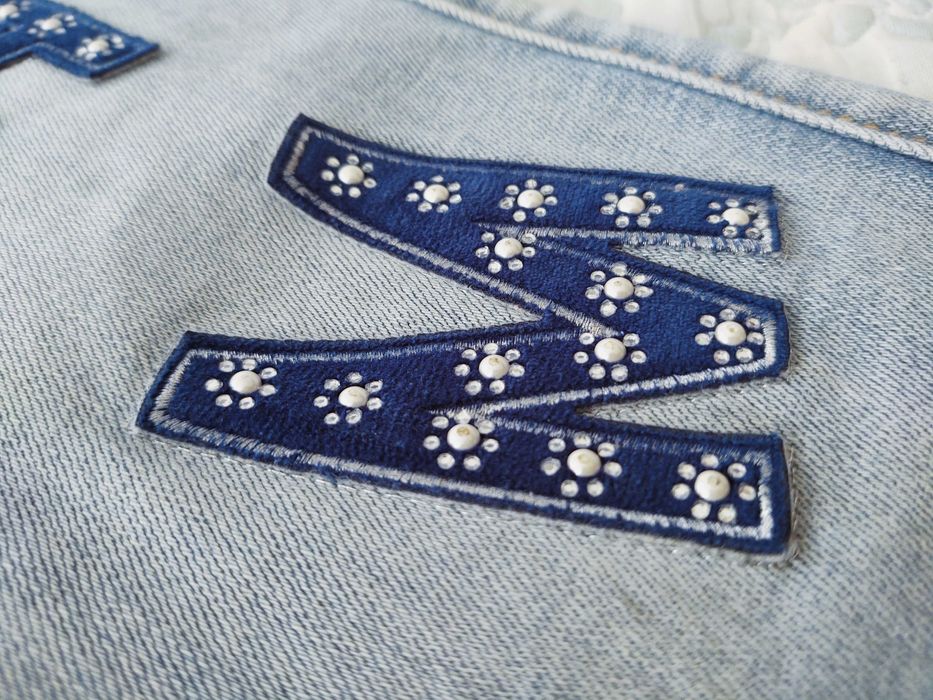 Monnalisa - дънки и яке, р. 6-7 г.