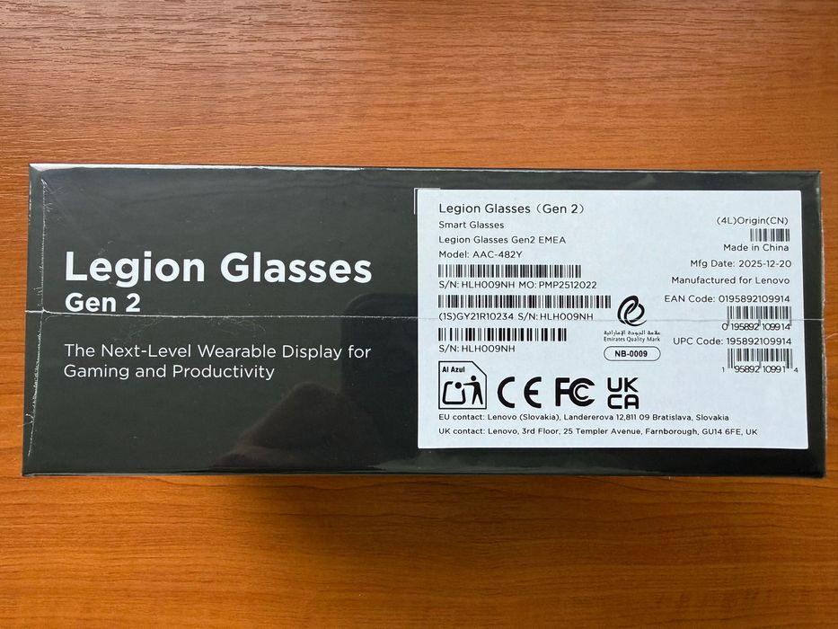 Lenovo Glasses Gen 2 Smart Glasses