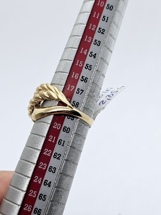 Vand inel dama din aur 14 k 2.35 g cod 430