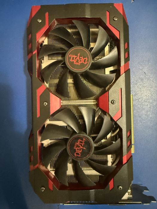 Видеокарта RX 580 8 GB Red Devil