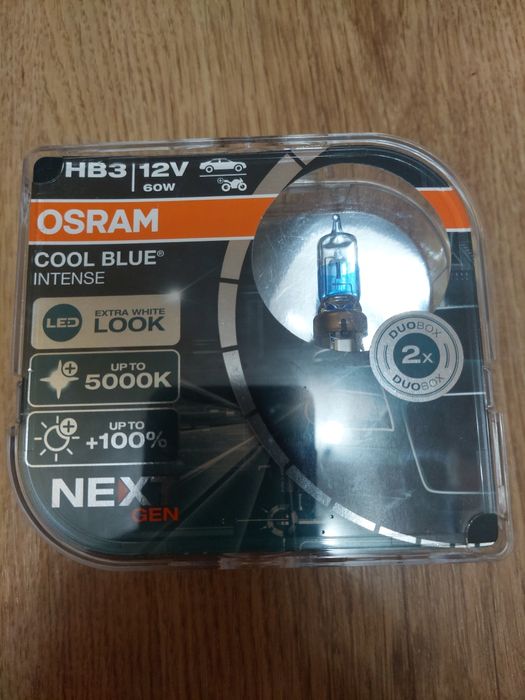 Becuri faza lunga osram 12w putere 60w, nou