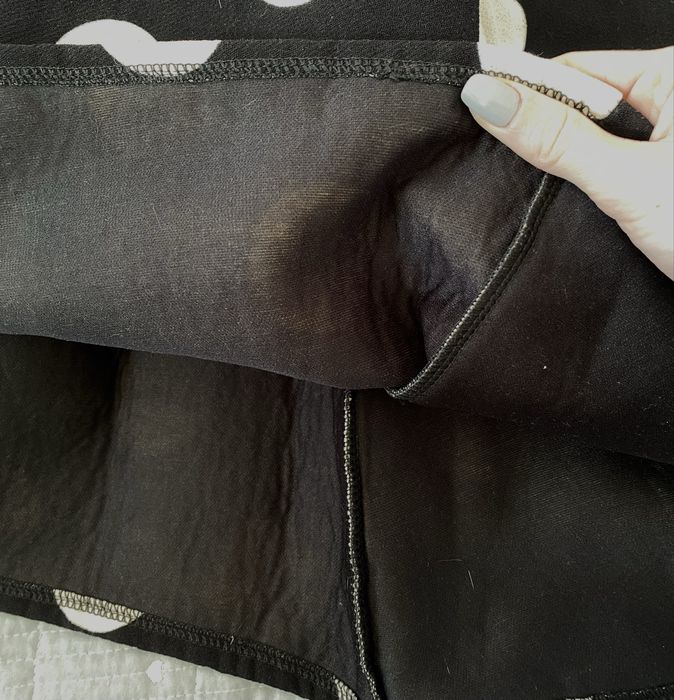 Юбка миди в горох