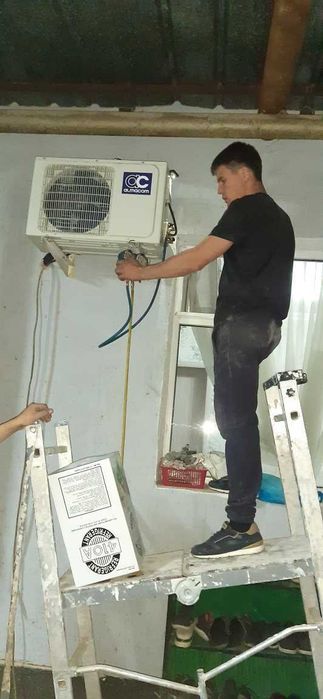 Установка кондиционера