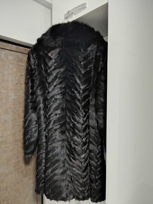 Haina blană naturală vizon