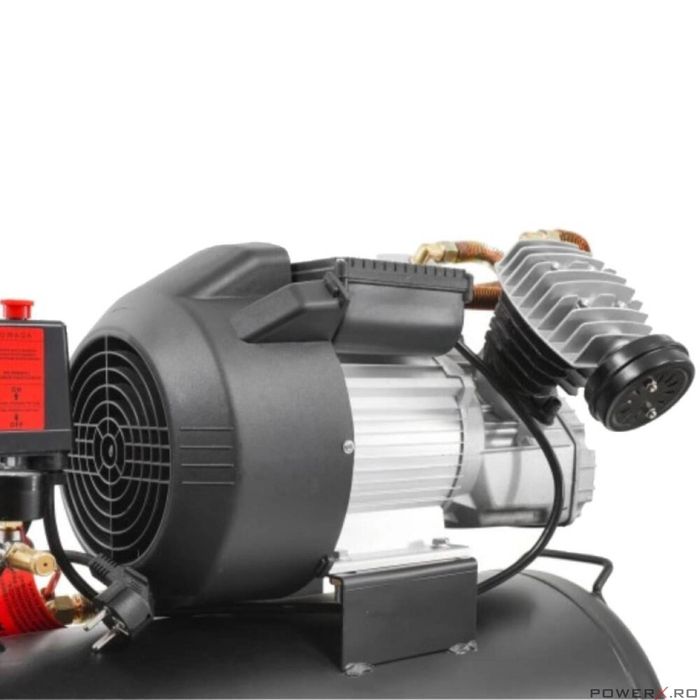 Compresor de aer cu 2 cilindri, 3CP 230V 250 L/min 8 bari, capacitate