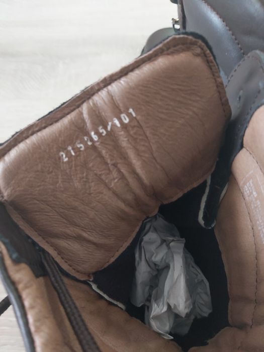 Bocanci militari/ iarna