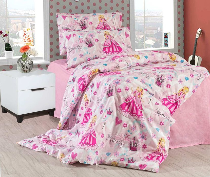 Детски памучен спален комплект\спално бельо