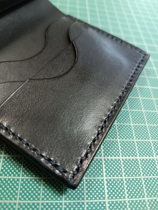 Портфейл от естествена кожа ръчна изработка