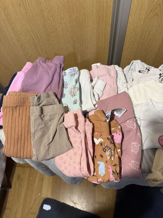 Lot 30 articole body si pantaloni fetite 3-6 luni