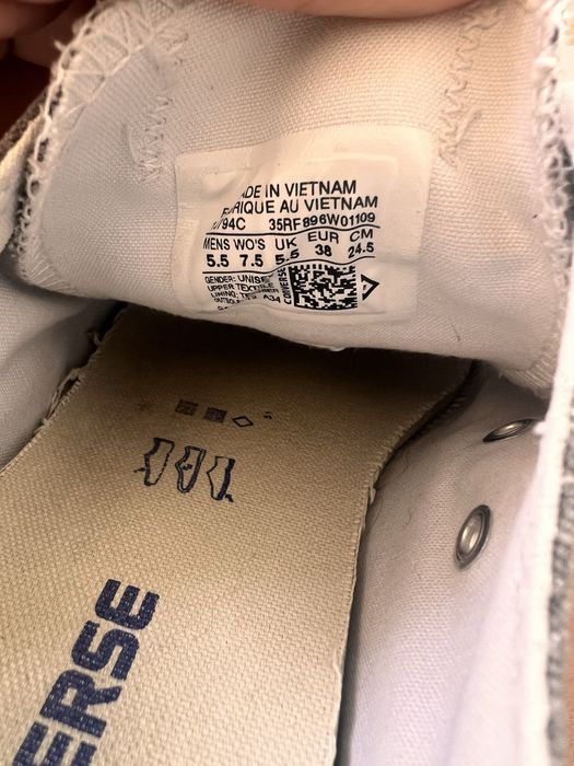 Кецове Converse All Stars 38 номер, КАТО НОВИ