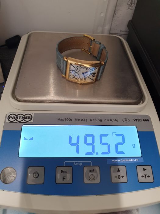 Frank Muller Long Island aur 18K Amanet BKG