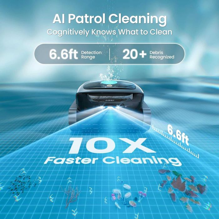 Робот-пылесос для бассейна AIPER Scuba V3 AI Vision! Новый в коробке!