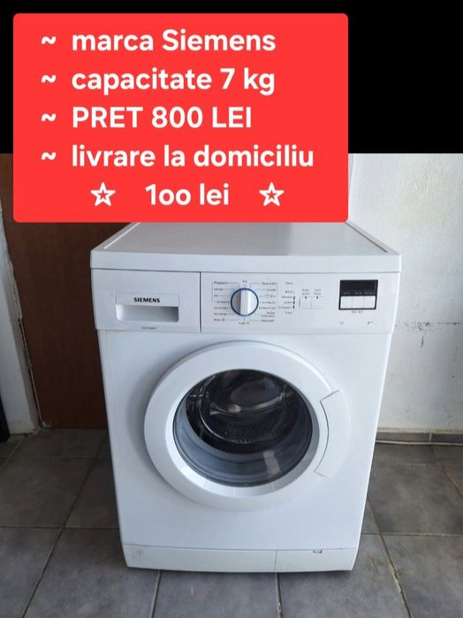 Masini de spalat rufe automate import Germania.  C260