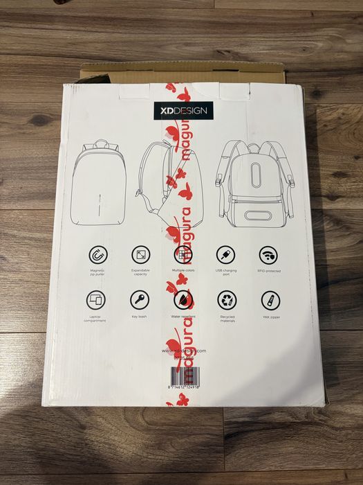 Rucsac XD Design Bobby Soft Art – Anti-furt, impermeabil, ca nou