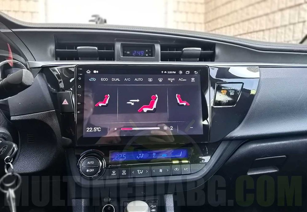 Toyota Corolla 2014 - 2016 Мултимедия Навигация Android