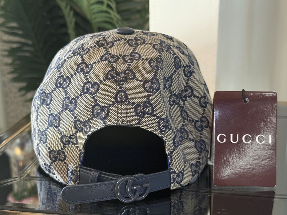 Sapca Gucci cozoroc de piele Unisex