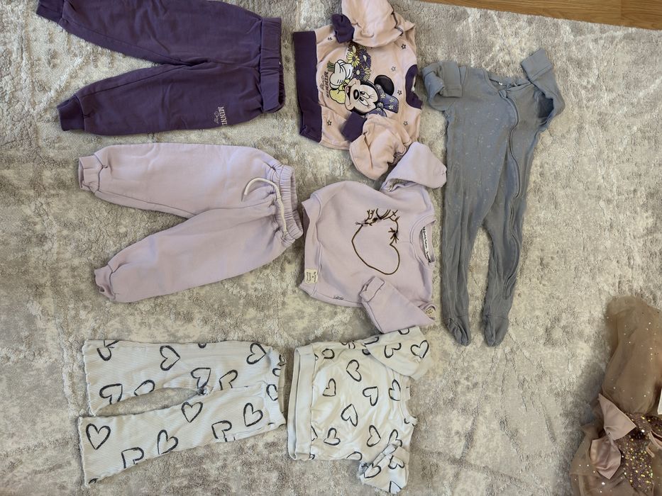 Лот!Дрехи за момиченце 86рр- ZARA, MANGO, HM и др.