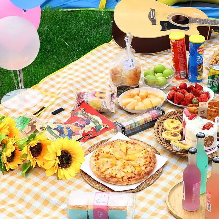 Палатка туристическая коврик для пикника