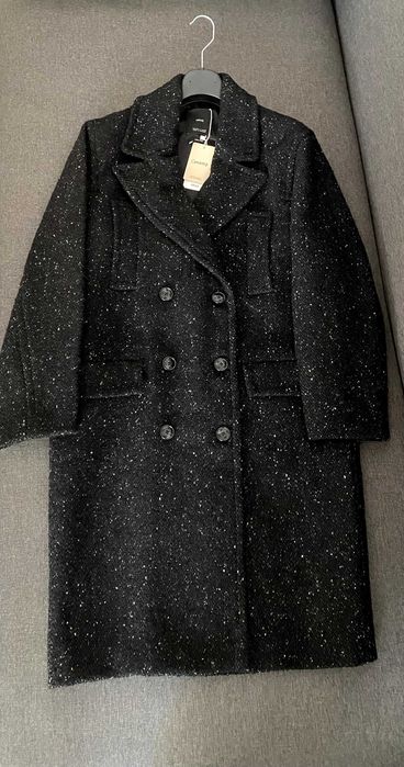 Palton parte peste parte pestriț