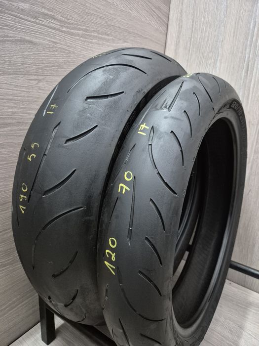 Anvelopa moto 120 70 17 cu 190 55 17 Metzeler m9 dot 21 si 22