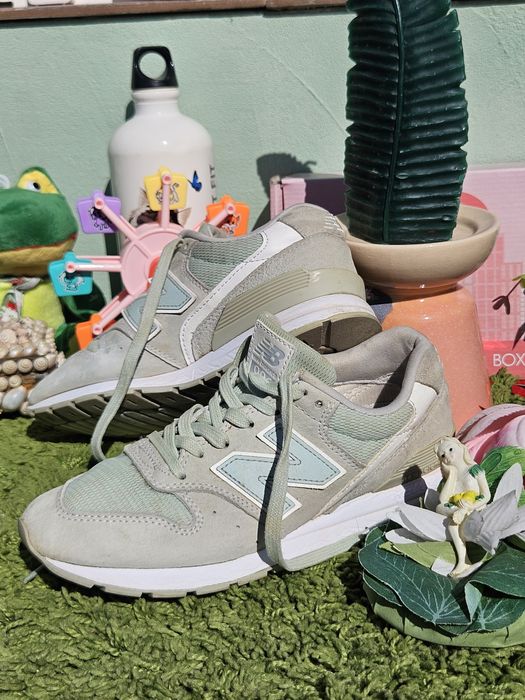 New Balance 996 кецове в зелено N36