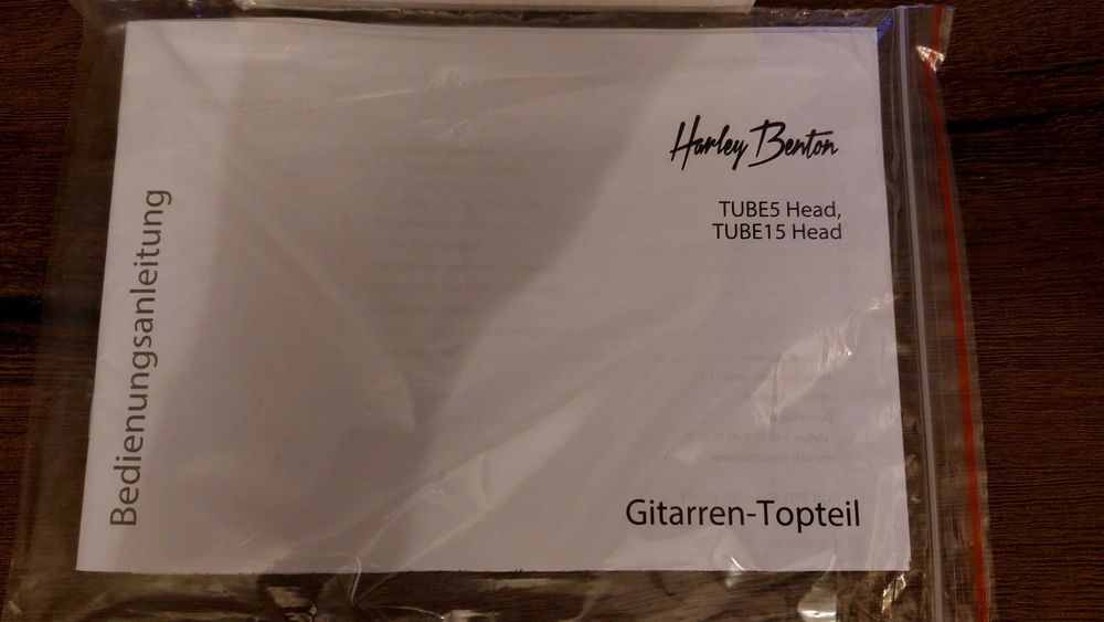 Head chitara Harley Benton 15 sunet marshall plexi