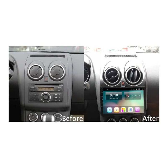 NISSAN QASHQAI 2006-2013 - 9инча навигация