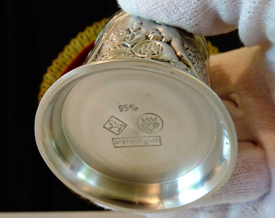 Настолна запалка от калай HB,W.Germany,перфектна.