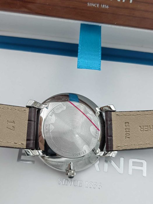 Ceas Eterna Artena 34 mm – Swiss Made – Sapphire – Nou – Full Set