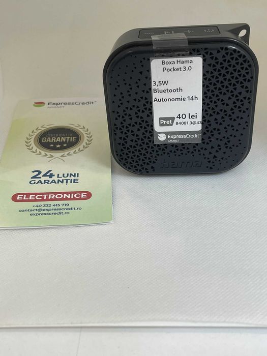 (Ag43) Boxa Hama Pocket 3.0 B4081.3