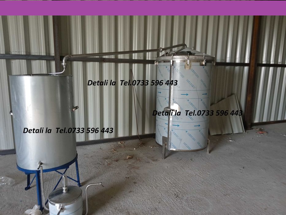 Instalatie completa pentru distilat Lavanda.Livrare Oriunde