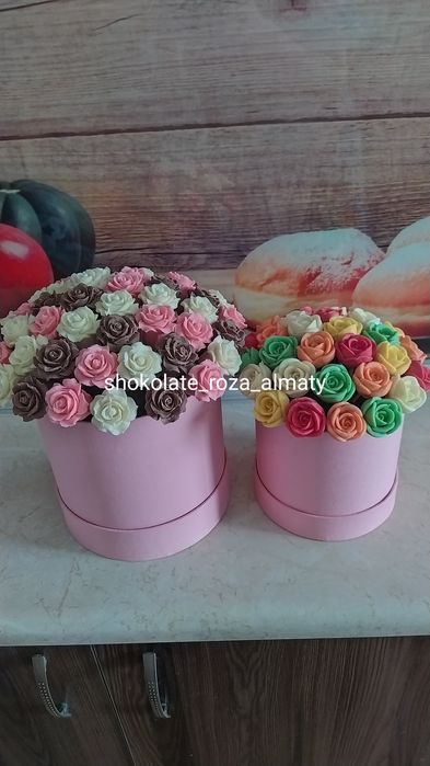 Шоколадные розы, букеты, коробки