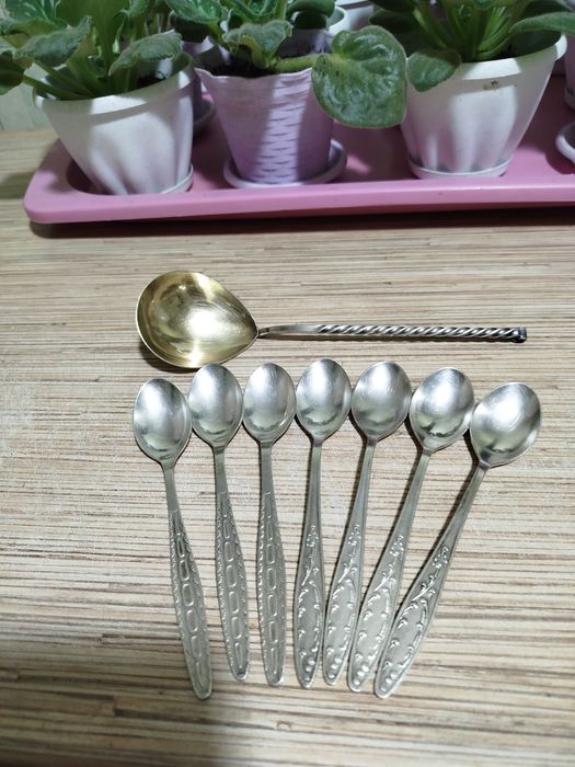 Столовые приборы из мельхиора