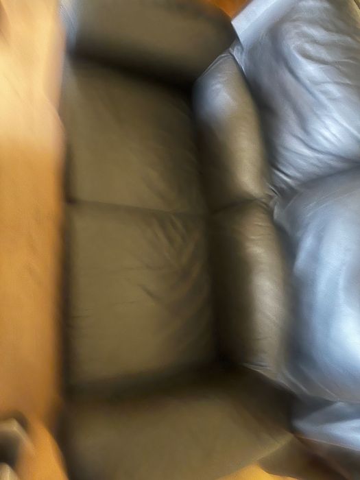 Диван 2 +3 естествена кожа.