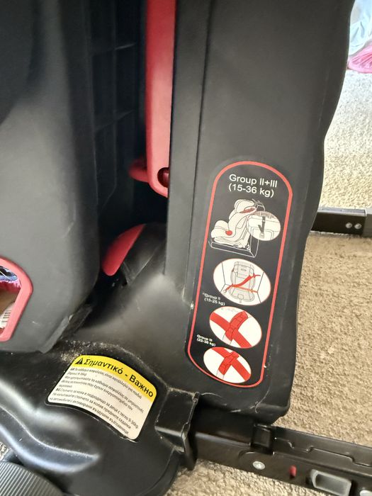 Столче за кола група 1-2-3+ (0-36кг)