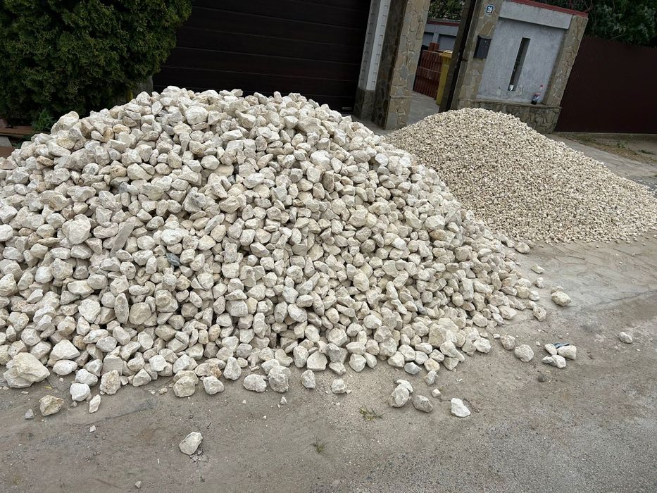 Piatra decorativa gabion concasata calcar granit 4-8 8-16 16-32 60-90b