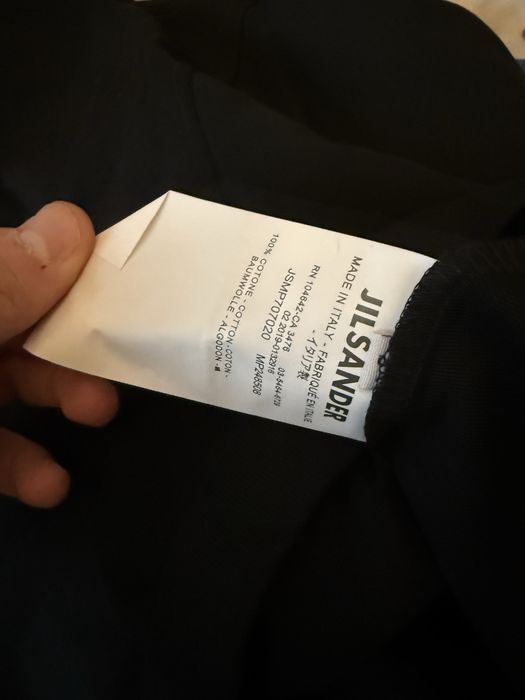 Jil Sander tricou bluza hanorac cu maneca lunga