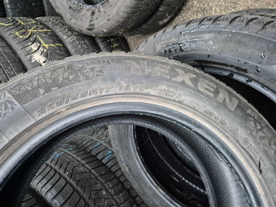 4 Anvelope de IARNA - 225/55/17 - HANKOOK - APP NOI DOT 2022 !