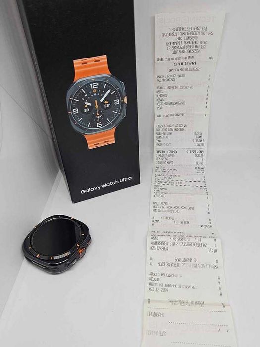 Samsung Galaxy Watch Ultra 2025 – Като Нов | Гаранция до 2026 | Пълен Комплект
