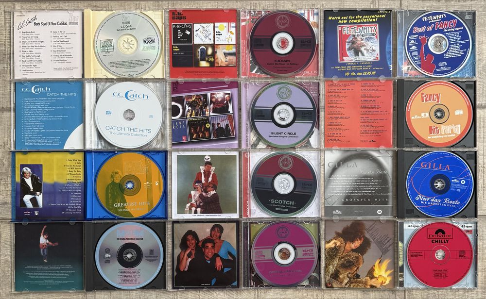 Lot 24 cd italo-disco Silent Circle/CC Catch/Bad Boys Blue/Den Harrow