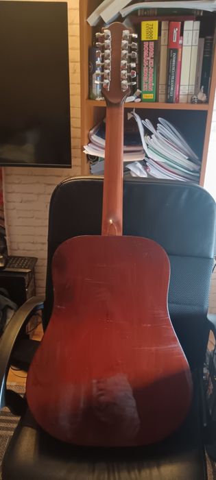 Chitara Acustica Hora W 12205 4/4 12 string Brown+Husă pentru chitară