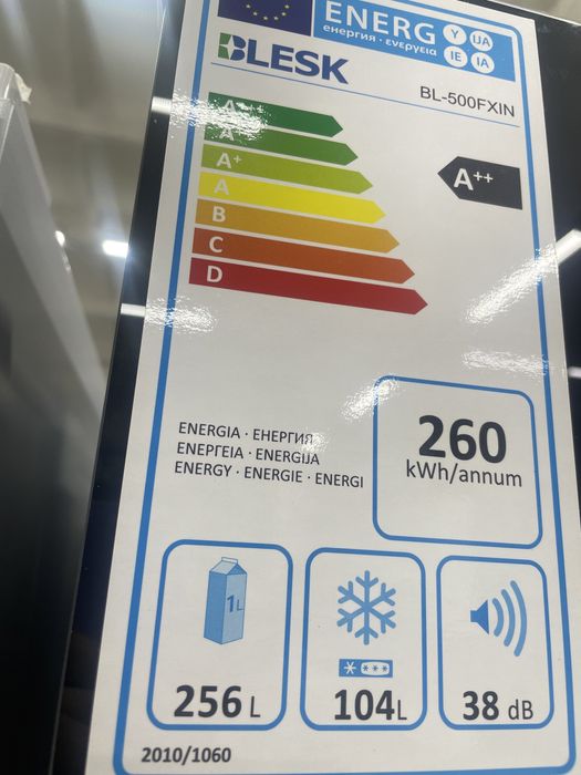 Продам Холодильник BLESK BL-500FXIN BLACK