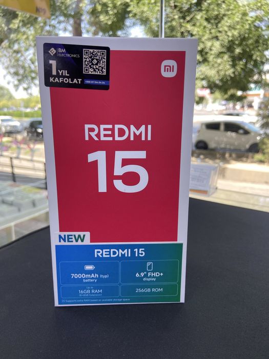 Redmi 15 8/256 New