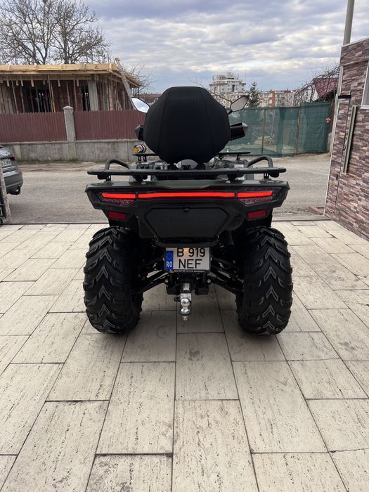 Vand CfMoto Cforce 450L, 300 km, Ca nou + remorca