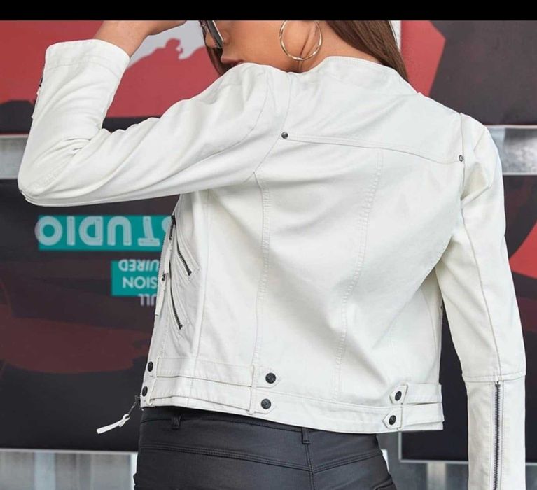 Дамско кожено яке