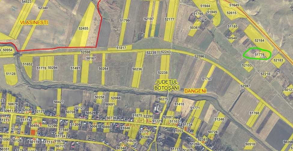 Teren agricol Dângeni / Vlăsinești