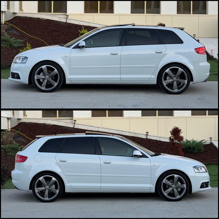 Audi A3 1.4 Tfsi Euro 5 S line Alb Perlat Panoramic