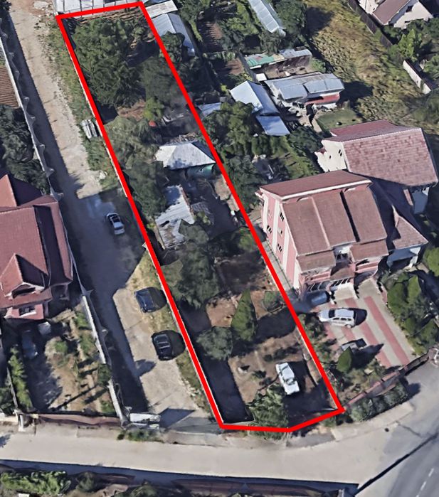 Teren de vânzare 1250 mp – Str. Plevnei