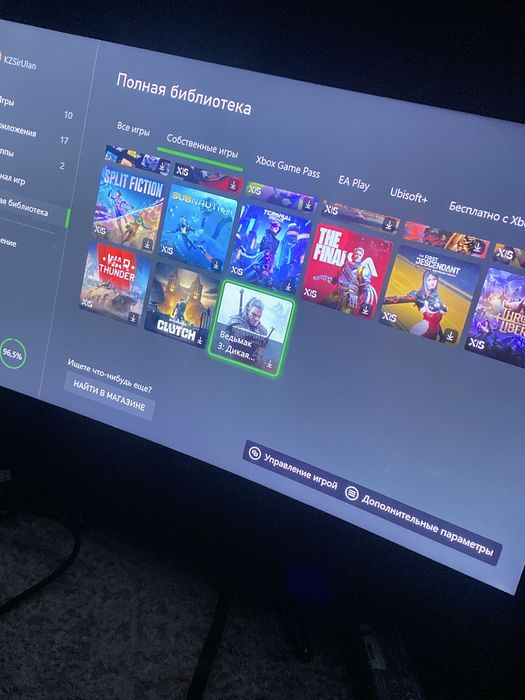 Xbox series s +100 игр в ю